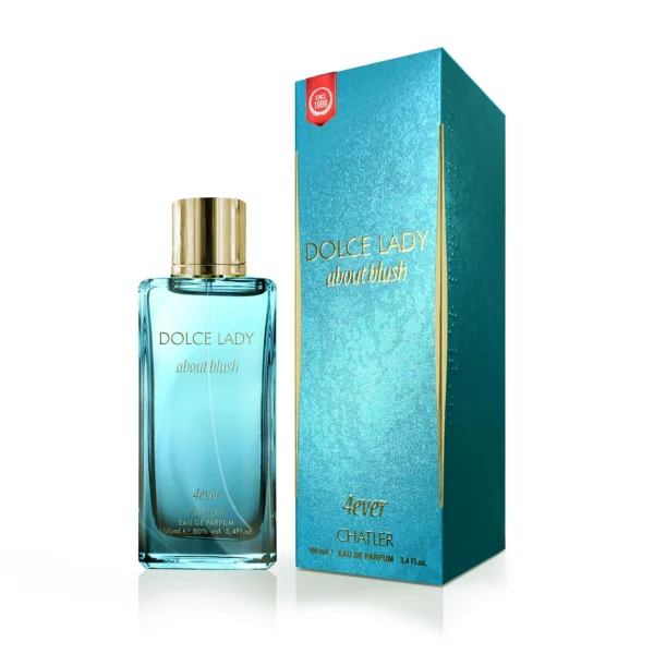 Apa de parfum Chatler – Dolce Lady About Blush 4Ever 100 ml – Inspirat din Dolce&Gabbana Light Blue Forever