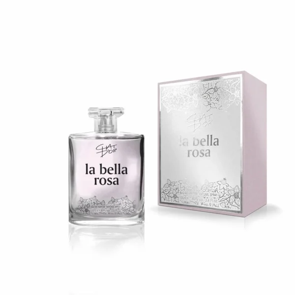 Apa de parfum Chat D’Or La Bella Rosa 100 ml – inspirat din Lancome La Vie Est Belle