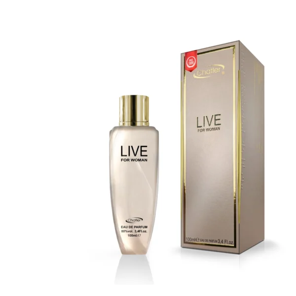 Apa de parfum Chatler – Live Woman 100 ml – Inspirat din Hugo Boss Ma Vie Femme
