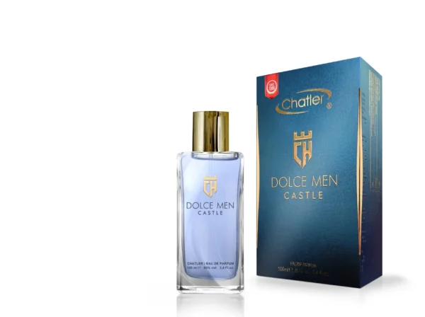 Apa de parfum Chatler – Dolce Men Castle 100 ml – Inspirat din K by Dolce&Gabbana