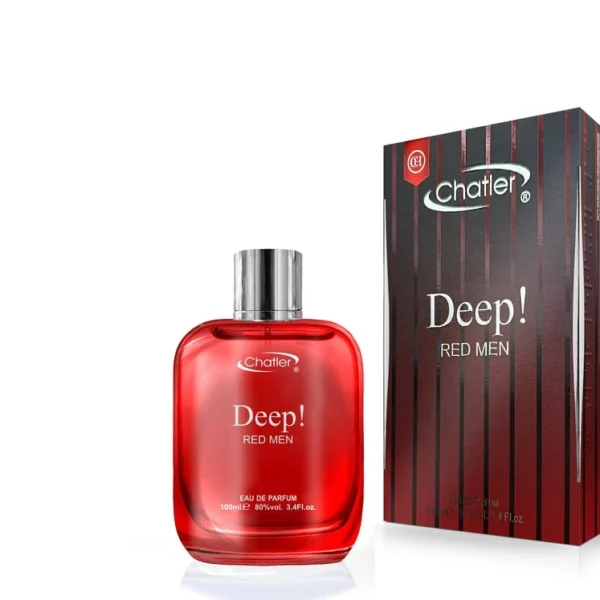 Apa de parfum Chatler – Deep Red Men 100 ml – Inspirat din Joop! Homme