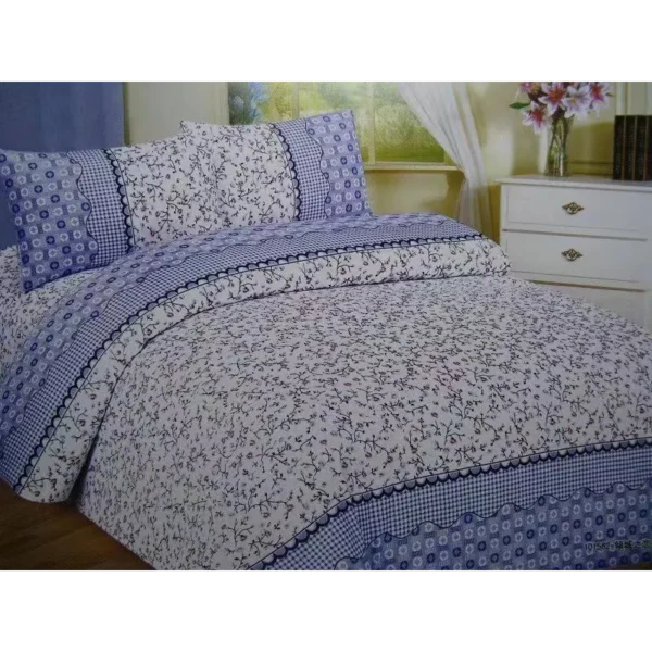 Lenjerie de pat, 4 piese, 180x230 cm