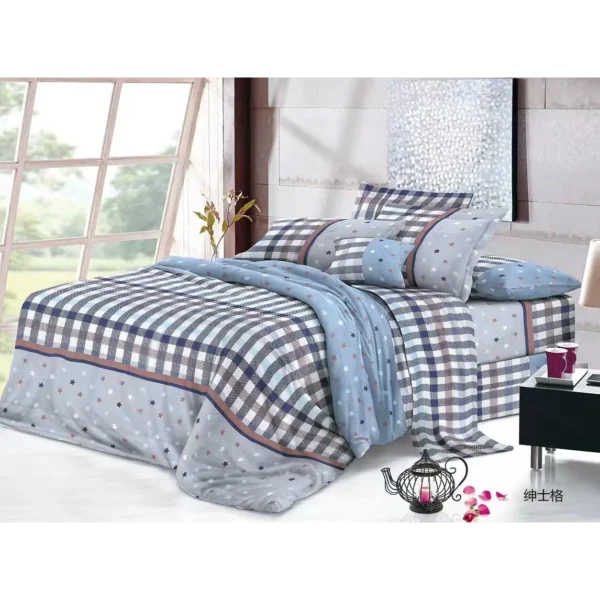 Lenjerie de pat, 4 piese, 180x230 cm