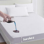 Husa frotir bumbac 100% impermeabila – saltea de 90x200x25cm